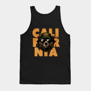 Vintage California Bear // Grunge California Lover Tank Top